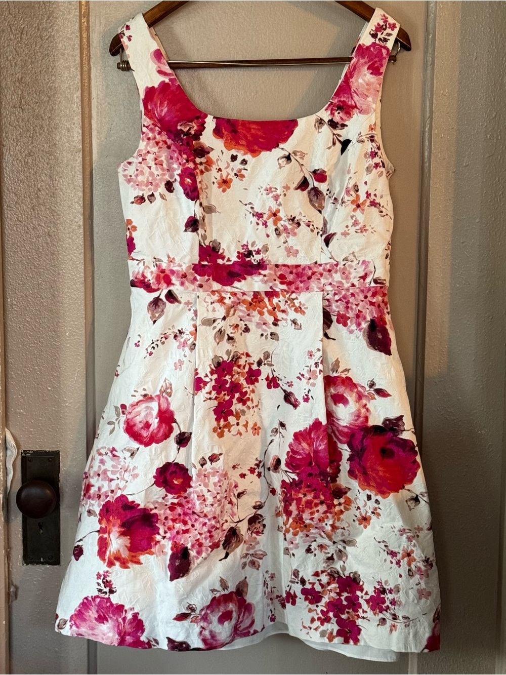 Springcore Feminine Women’s 10 Soft Girl Floral Adrianna Papell Sheath Dress